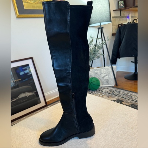 DV Dolce Vita Women's Panna 50/50 Over the Knee Boot, Black, Sz 10 - Picture 2 of 6